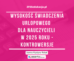 Świadczenie urlopowe 2025