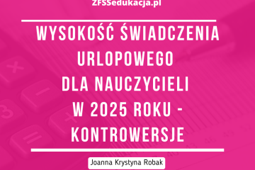 Świadczenie urlopowe 2025