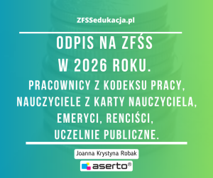 Odpis na ZFŚS w 2026r.
