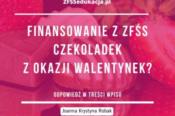 finansowanie z ZFŚS czekoladek na walentynki